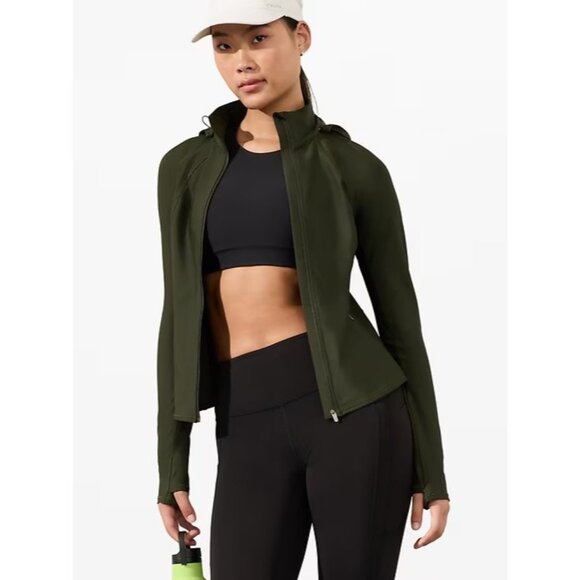 Athleta Jackets & Blazers - ATHLETA Interval Jacket  M Medium | Aspen Olive #818685 NEW